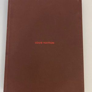 Louis Vuitton Cardboard Cover Coffee Table Book/catalogue